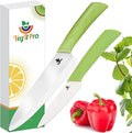 VegItPro Dynamic Duo ceramic knife set, 4 and 6 inch